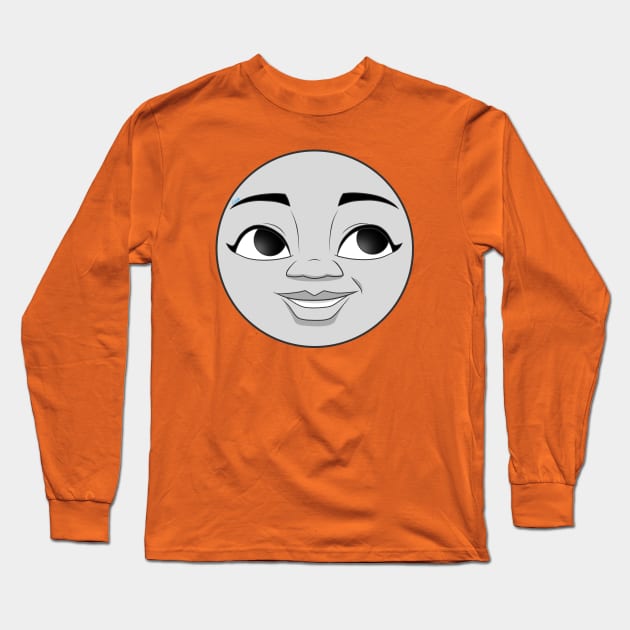 Nia happy face Long Sleeve T-Shirt by corzamoon